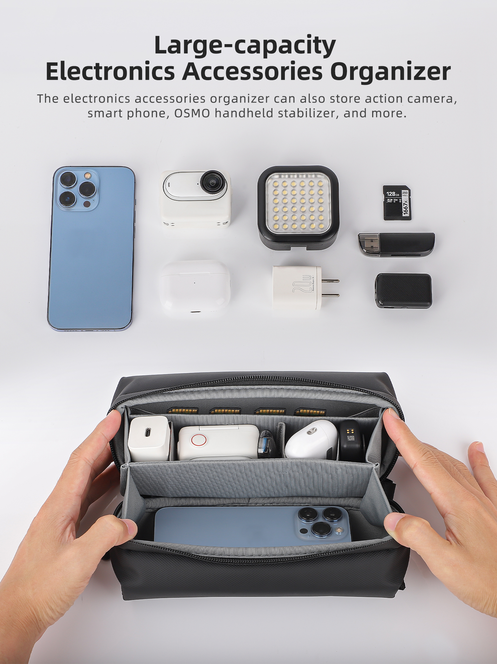 Simple And Orderly Storage For - Drone Gimbal For Insta360 评论和价格