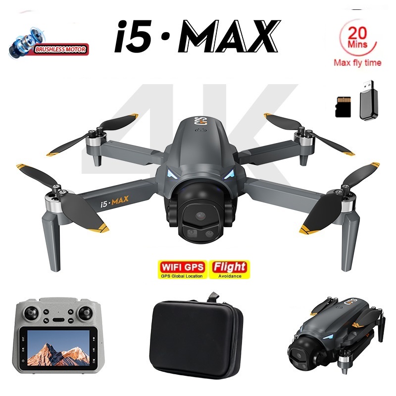 i5 MAX Drone Professional 4K H - Drone Gimbal Mount 评论和价格