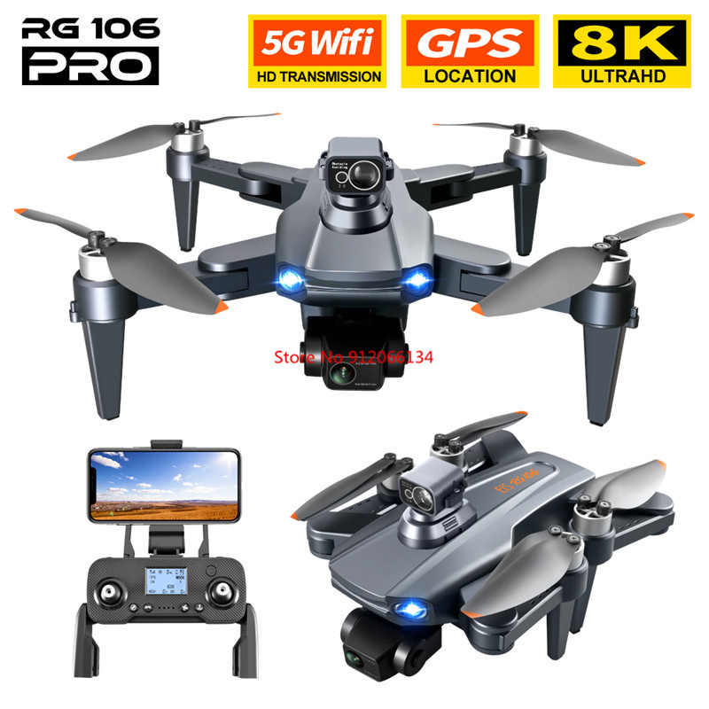 8K ESC Camera GPS Obstacle Avo - Drone Gimbal 3 Axis 评论和价格