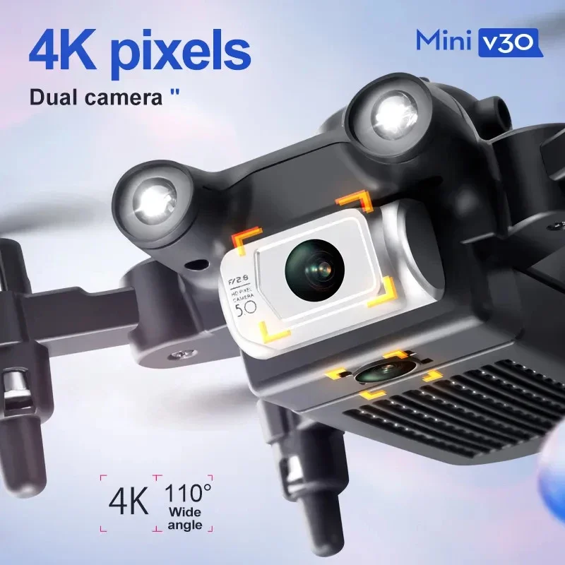 V30 Mini Drone 4DRC with Camer - Drone Gimbal 3 Axis 评论和价格