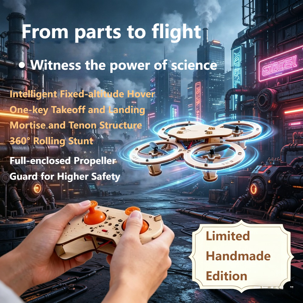 2026 New Wooden DIY Assembled  - Drone Gimbal Controller 评论和价格