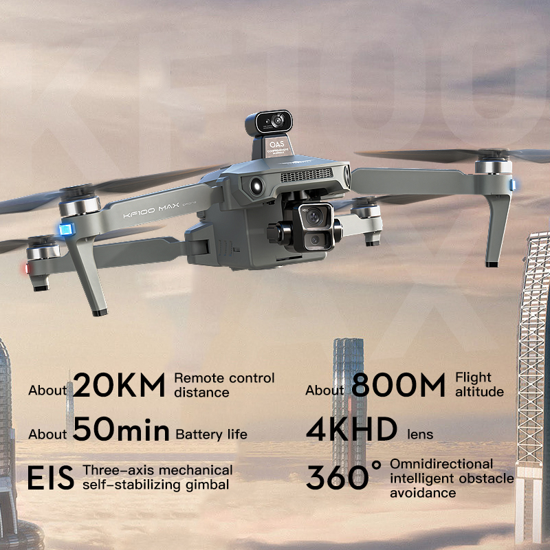 SJRC KF100 MAX 8K UHD Photo HD - Drone Gimbal Case 评论和价格