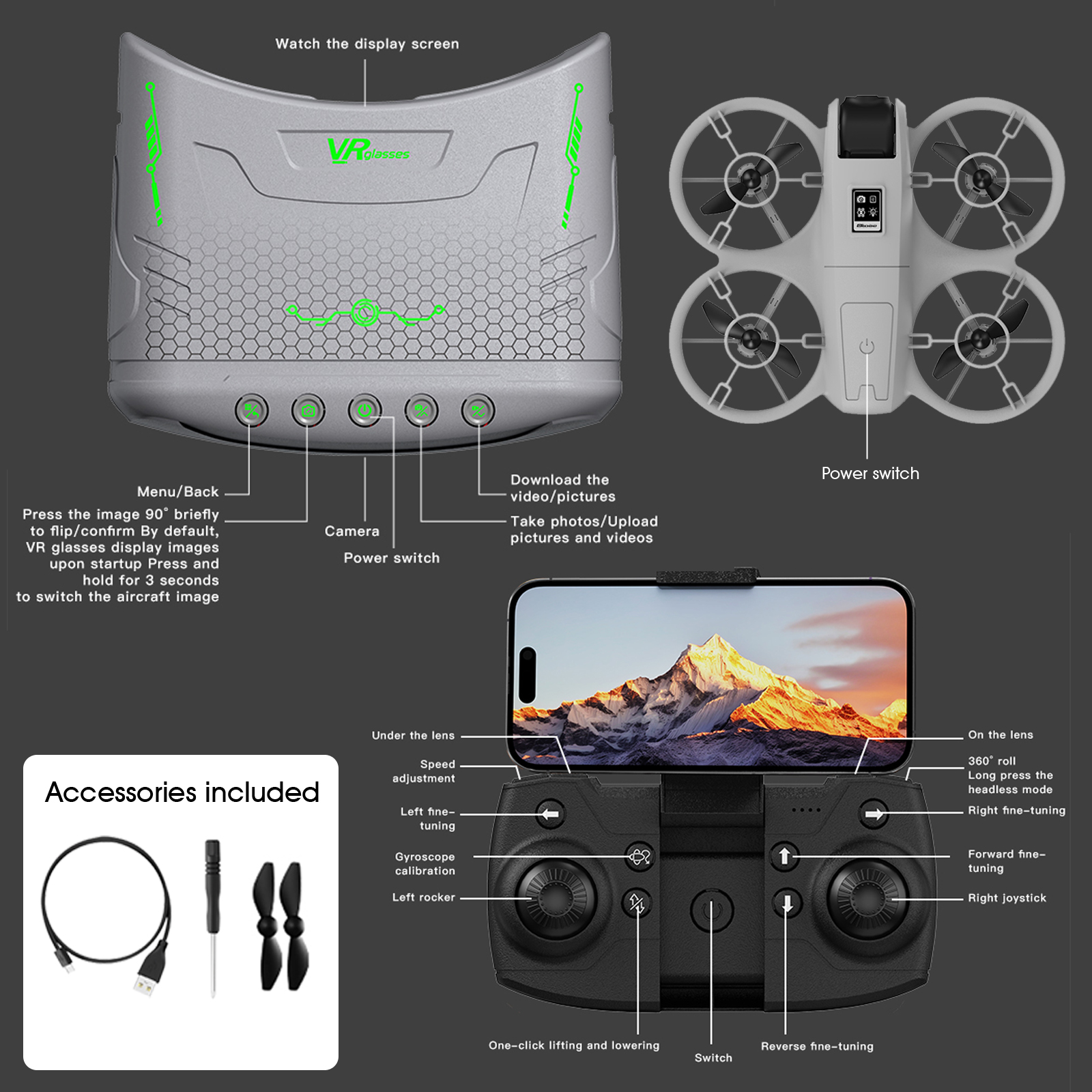 Mini Drone That Is Easy For Be - Drone Gimbal 2 Axis 评论和价格